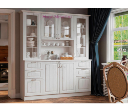 Буфет "Прованс-016" дуб канадский белый