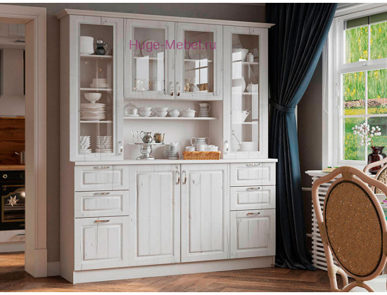 Буфет "Прованс-016" дуб канадский белый