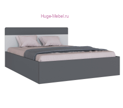 Каркас кровати 160х200 "Вегас" графит серый