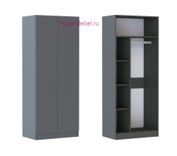Шкаф универсальный "Руэлла" графит серый