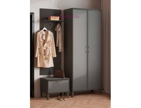 Прихожая 1.5 метра "Толедо" графит