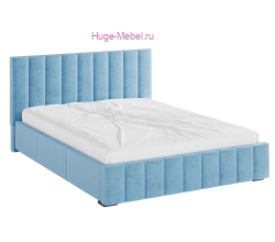Корпус кровати 1,6 "Нега" светло-голубой
