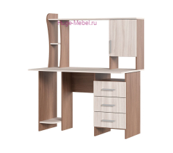 Стол компьютерный №5 шимо светлый+шимо темный