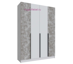 Шкаф "Мадрид" 1,6 м с 6 ящиками внутри без зеркала ателье