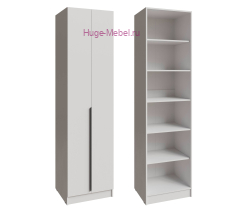 Шкаф 60 см с полками "Мадрид" белый