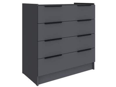 Комод 85 см "Мадрид" графит