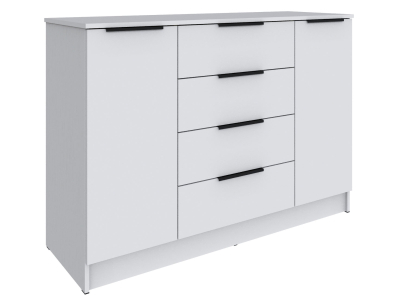 Комод 130 см "Мадрид" белый