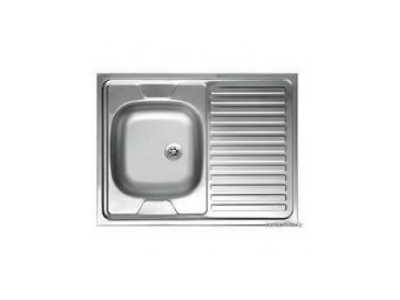 Мойка накладная 600*800 - чаша слева