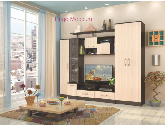 Гостиная Оскар-5 Венге/Дуб