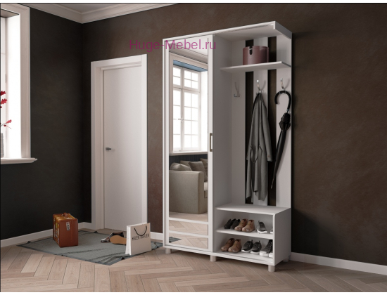 Прихожая "Ларго-2" белая