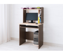 Стол компьютерный "Грета-1 Венге/Дуб"