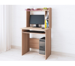 Стол компьютерный "Грета-1 ясень/сонома"