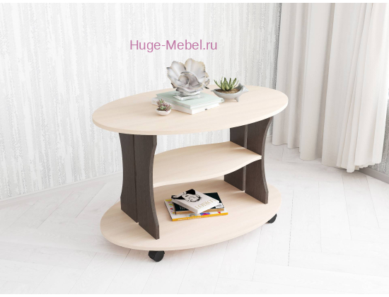 Стол журнальный "Консул-1 Венге / Дуб"