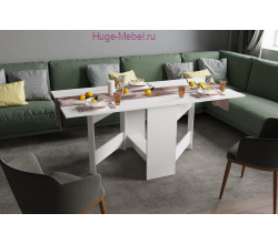 Стол-книжка (белый)