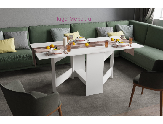 Стол-книжка (белый)