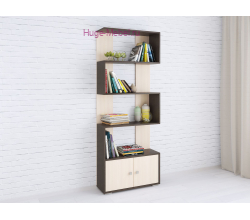 Стеллаж "Ромео-2 венге/дуб"