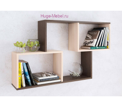 Полка навесная ПН-3 венге/дуб молочный
