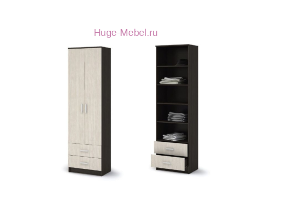 Шкаф "Машенька ШК-201" венге